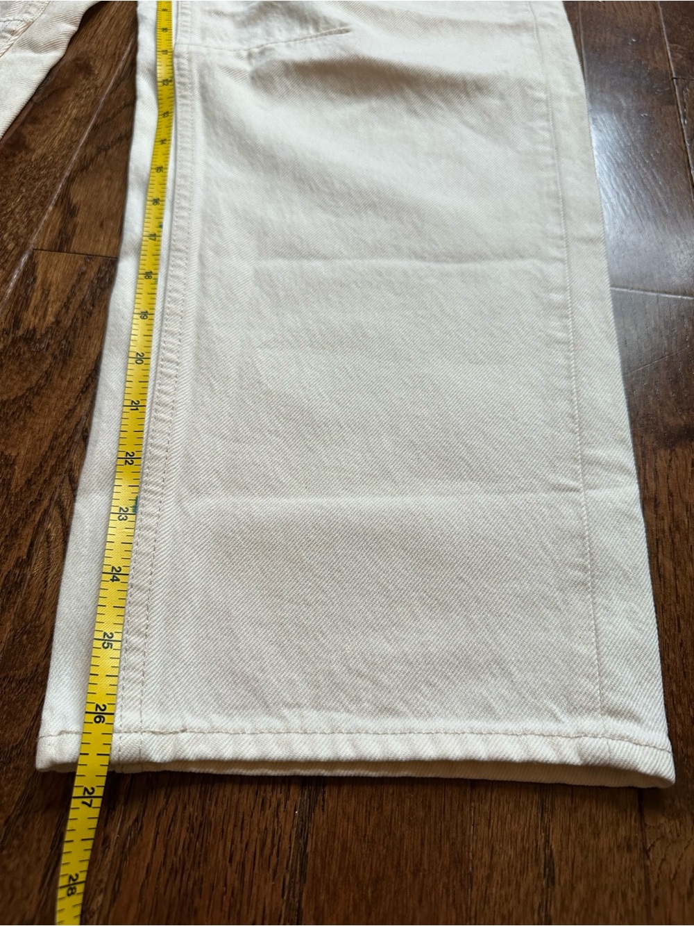 NWT Madewell Darted Barrel-Leg Jean Vintage Canvas 27 - Picture 11 of 15
